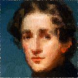 Blue Portrait